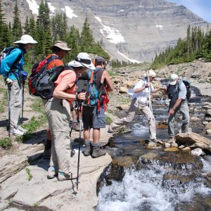 Teamwork and Leadership Training Glacier National Park Wilderness First Aid